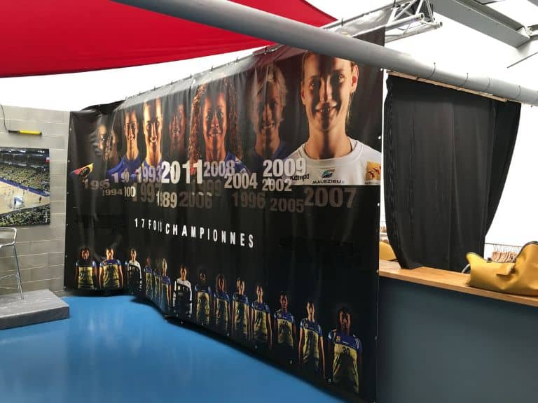 bâches handball